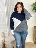 Chervon Color Block Sweater