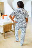 In Production:New Button Down Pant PJ Set-#2-Snow Leopard