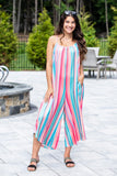 Baggy Romper-#12-Colorful Stripe