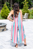 Baggy Romper-#12-Colorful Stripe