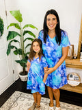 Heather Matching Dress-#2 Tie Dye