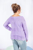Cici Hallow Out Sweater (S-3X)